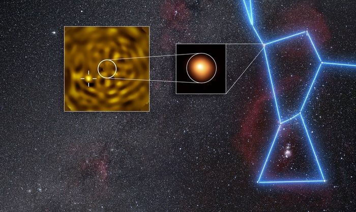 Fotografata la compagna della stella Betelgeuse 