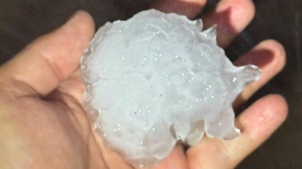 Grandine gigante a Romano, Cividate e Morengo