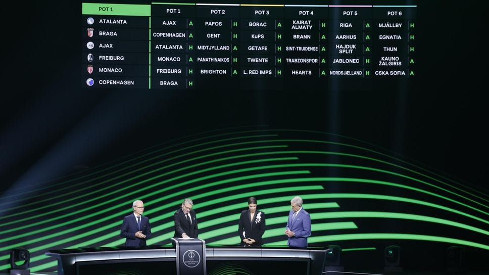 Conference, il calendario dell’Atalanta: la prima e l’ultima in casa