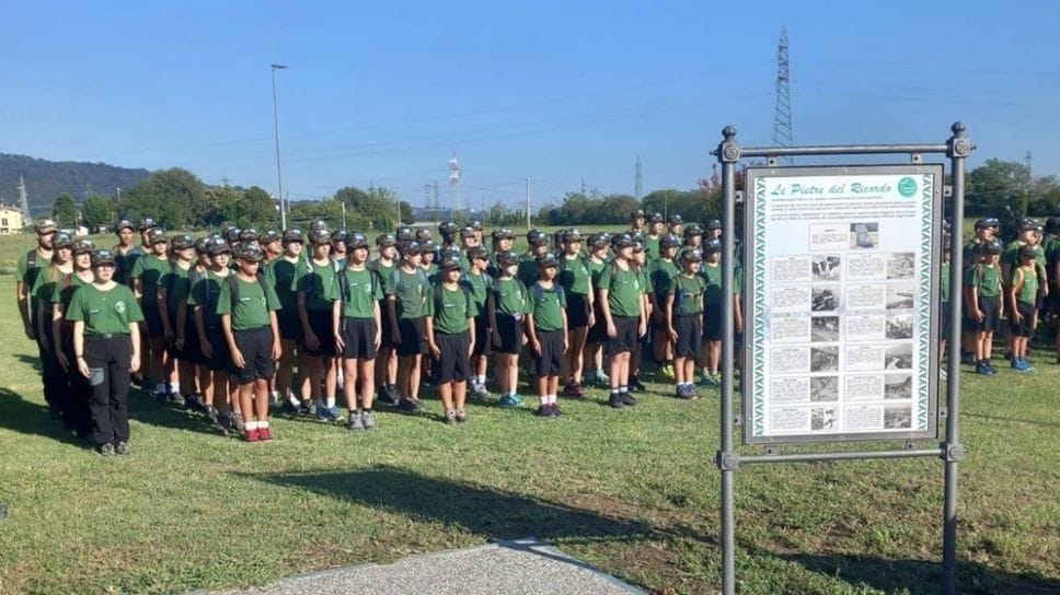 Costa di Mezzate, il campo scuola chiude e festeggia i settant’anni del gruppo Alpini