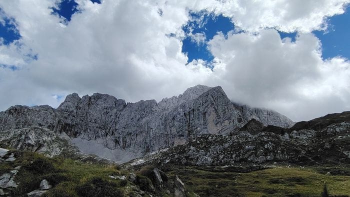 La Presolana dopo il temporale