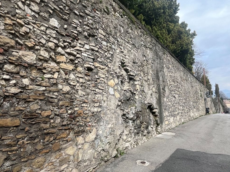 Mura Venete, nuovi restauri in viale delle Mura e al Parco La Crotta