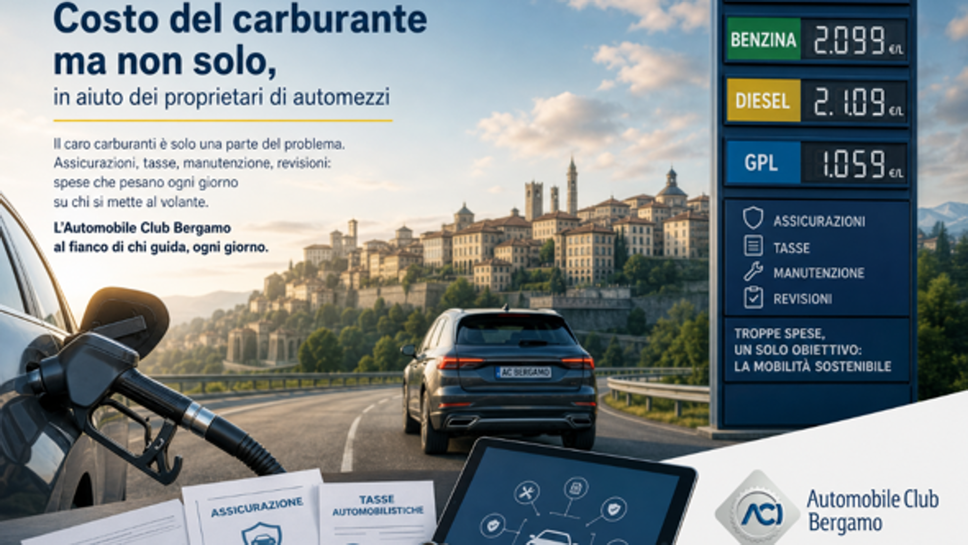 Caro carburante, l’allarme dell’Aci: «Il costo dell’auto va ben oltre benzina e diesel»