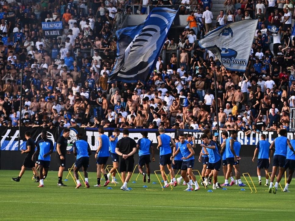Atalanta, quasi 7mila tifosi allo stadio per l’allenamento a porte aperte- Foto