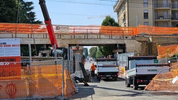 Ponte di via San Bernardino: dal 5 agosto riapre una corsia al traffico verso Colognola