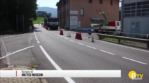 Val Gandino, cominciati i lavori per la ciclopedonale delle «Cinque terre»