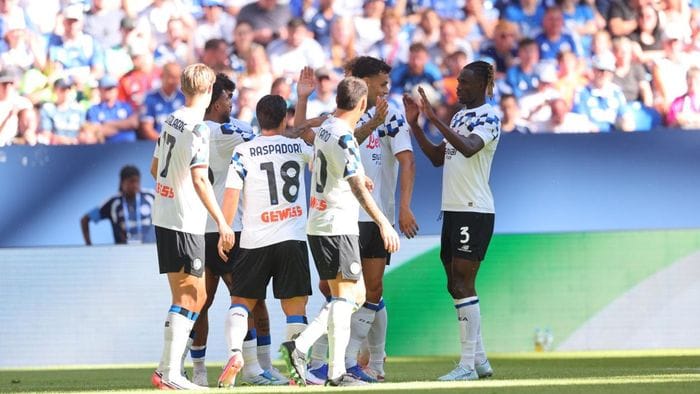 Atalanta, l’amichevole con lo Schalke: il primo tempo si chiude con due gol dei nerazzurri