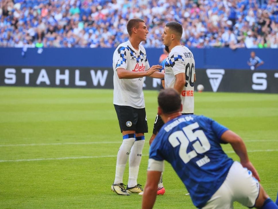 Atalanta, l’amichevole con lo Schalke si chiude con tre gol nerazzurri