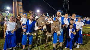 La contrada della Genziana vince il Palio degli asini di San Lorenzo di Rovetta