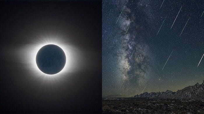 Eclissi di Sole e stelle cadenti accendono il cielo del 12 agosto 