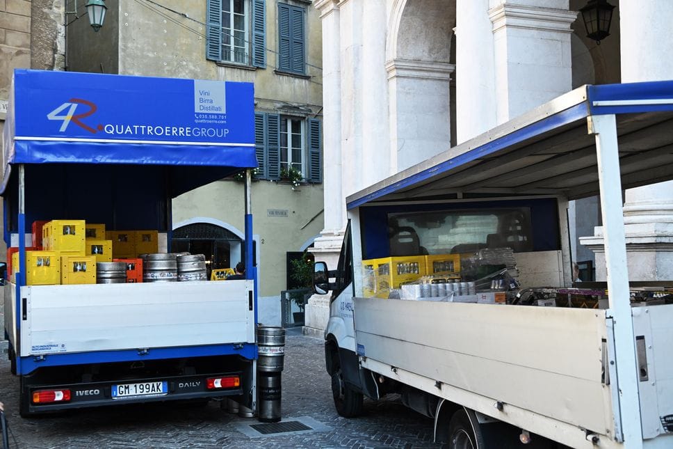 Città Alta, Corsarola alleggerita dal carico-scarico: «Ma urgono ritocchi» - Foto