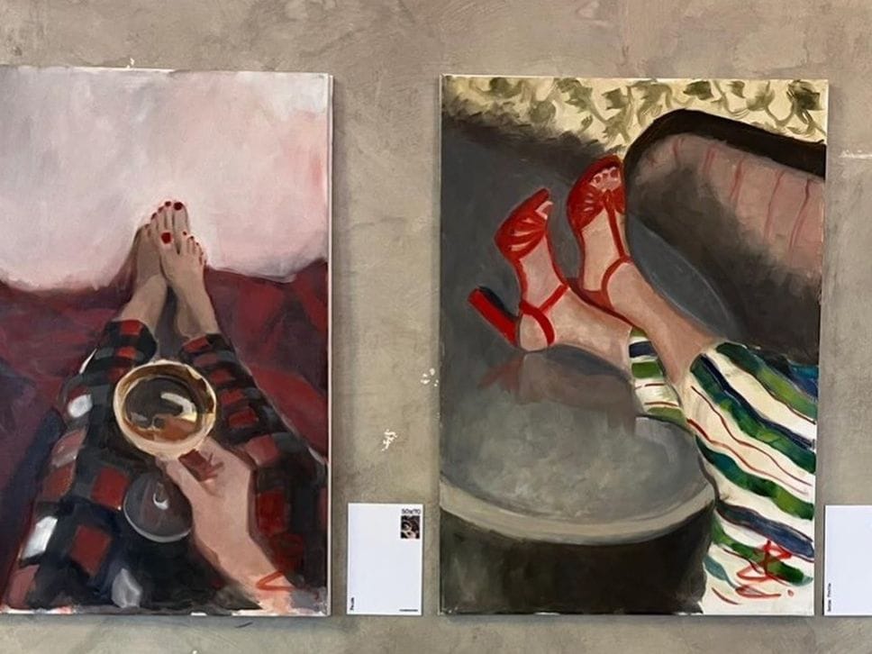 Nelle opere di Queen Elena la forza  vitale delle donne si mette «Inmostra»