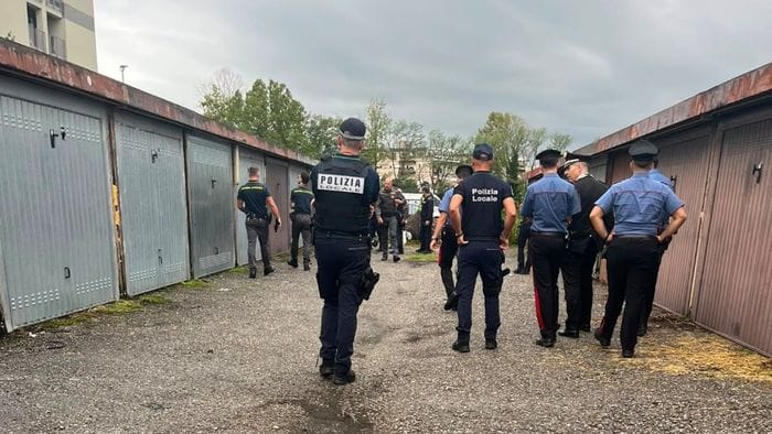 zingonia controlli interforze nei condomini e nei box foto