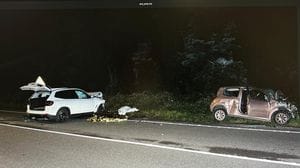 Incidente frontale nella notte: muore una 40enne di Albano