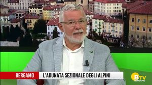 Bergamo, l'adunata sezionale degli alpini