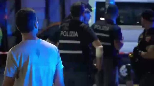 Il video della notte in via Paleocapa a Bergamo