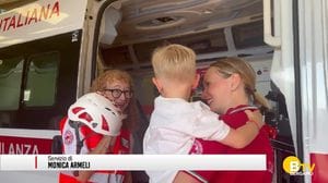 Seriate, l'inaugurazione della nuova sede della Croce Rossa Italiana
