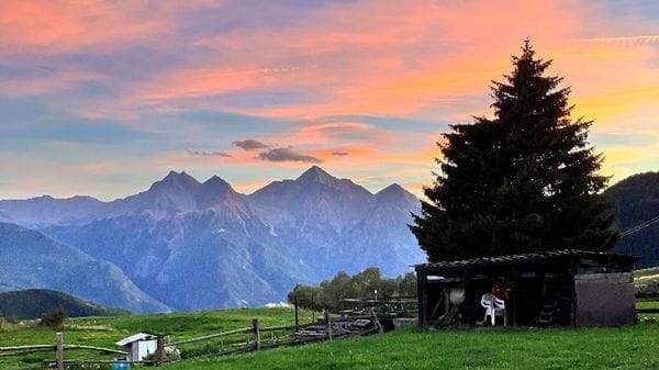 Un paesaggio da cartolina