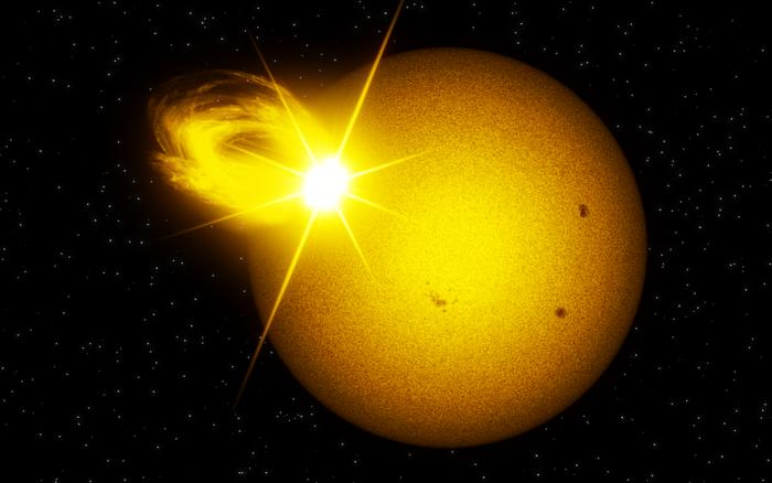 Dal Sole possibili super-brillamenti, visti in stelle simili