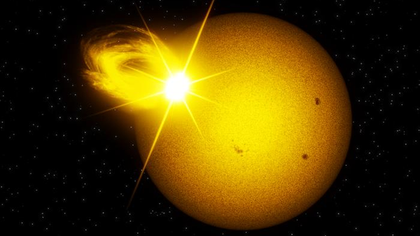 Dal Sole possibili super-brillamenti, visti in stelle simili