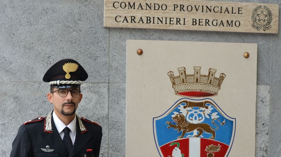 Carabinieri, Luca D’Ambrosio nuovo comandante della Compagnia di Bergamo