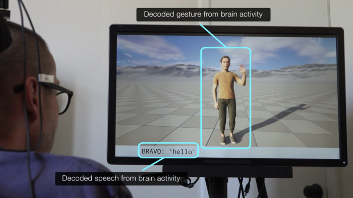 Un impianto cerebrale traduce gesti e parole in persone paralizzate 