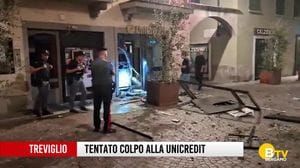 Treviglio, due forti esplosioni nella notte, in azione la banda dei Bancomat