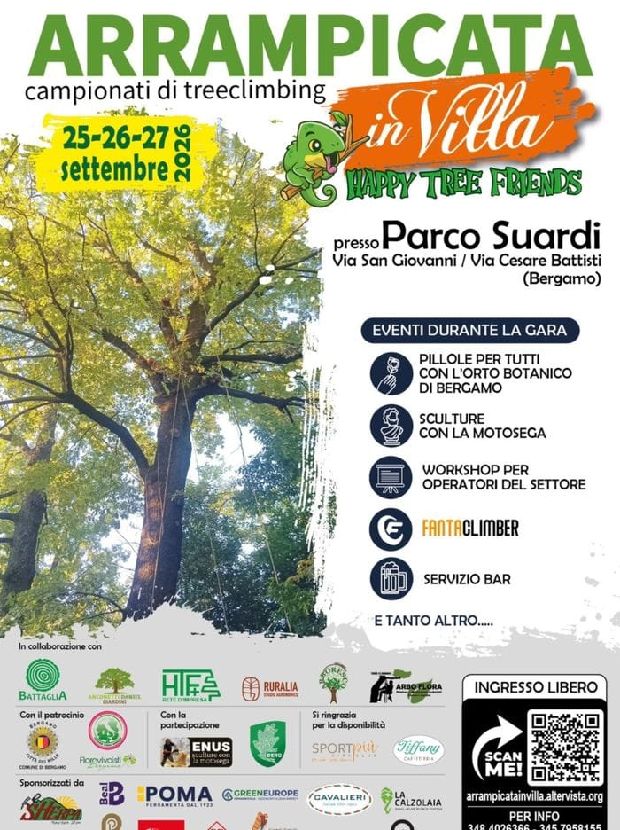 A Parco Suardi tre giorni dedicati al tree climbing e alla natura