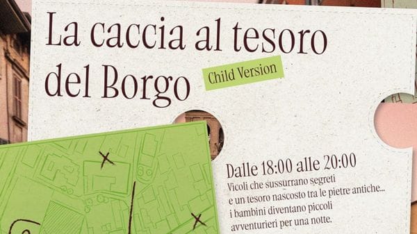 Notte Bianca a Borgo Santa Caterina: il 19 settembre caccia al tesoro