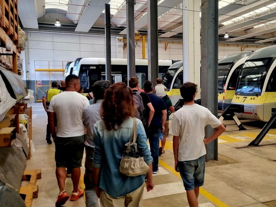 Nuovi tram T2: 120 persone all’Open day Teb. Corse gratuite con Atb sulla e-Brt - Foto