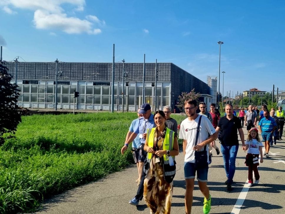 Nuovi tram T2: 120 persone all’Open day Teb. Corse gratuite con Atb sulla e-Brt - Foto