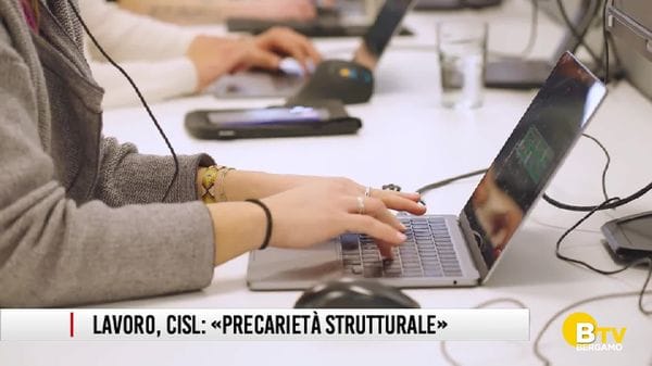 Cisl Bergamo, l'analisi del lavoro: «Precarietà strutturale»