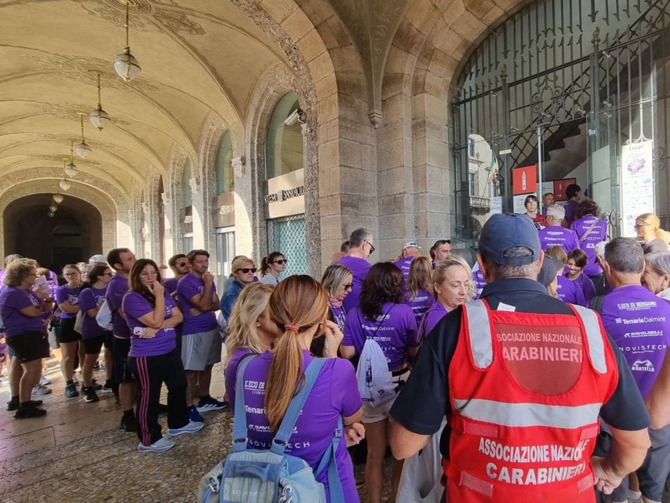 Domenica con la Millegradini: invasione viola a Bergamo tra natura e arte - I luoghi da visitare, manda la tua foto