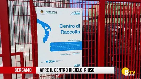 Bergamo ha un nuovo centro per il riciclo e il riuso