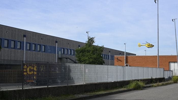 brignano colpito da un pallet caduto da 3 metri di altezza grave 60enne