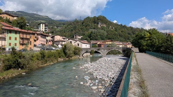 Pedalando da Ranica a Clusone, lungo il fiume Serio sulla prima ciclovia della bergamasca
