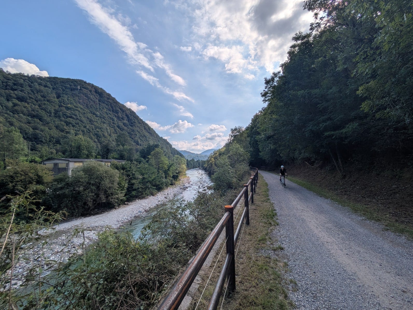 Pedalando da Ranica a Clusone, lungo il fiume Serio sulla prima ciclovia della bergamasca