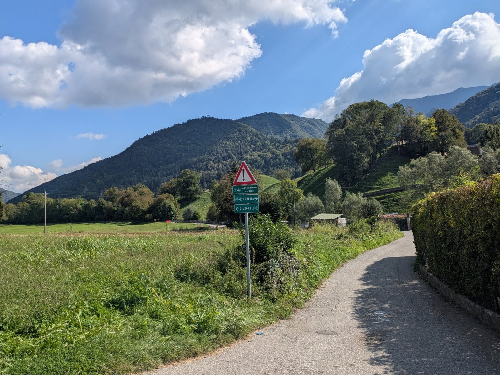 Pedalando da Ranica a Clusone, lungo il fiume Serio sulla prima ciclovia della bergamasca