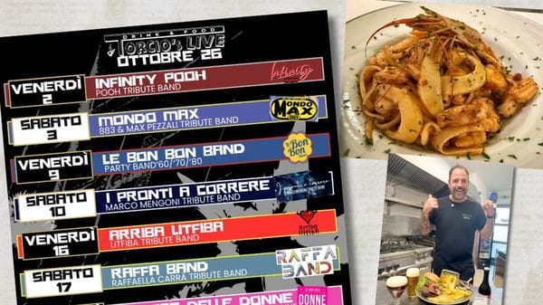 Grandi tributi live e novità autunnali da «Torcio’s pizza»