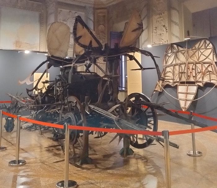 Le macchine di Leonardo da Vinci in mostra a Palazzo Pallavicini a Bologna