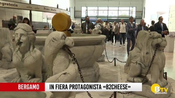 Bergamo, al Polo fieristico di via Lunga, protagonista «B2Cheese»