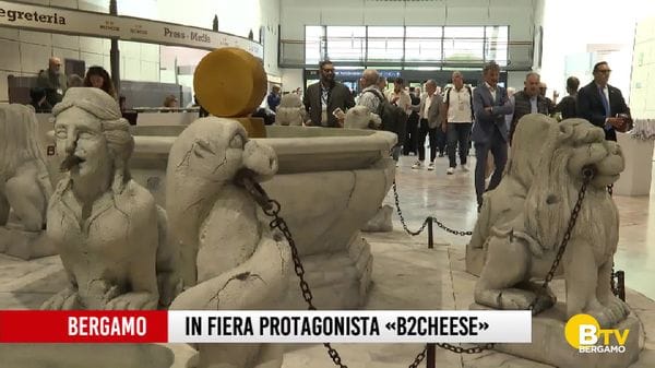 Bergamo, al Polo fieristico di via Lunga, protagonista «B2Cheese»