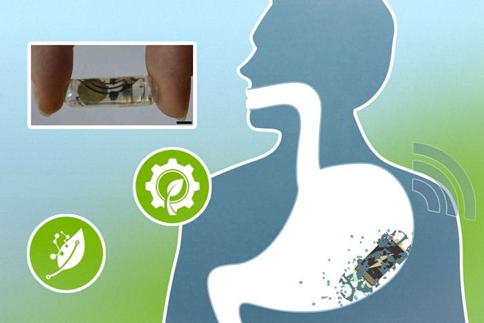 Funzionano le batterie di carta che possono essere ingerite 