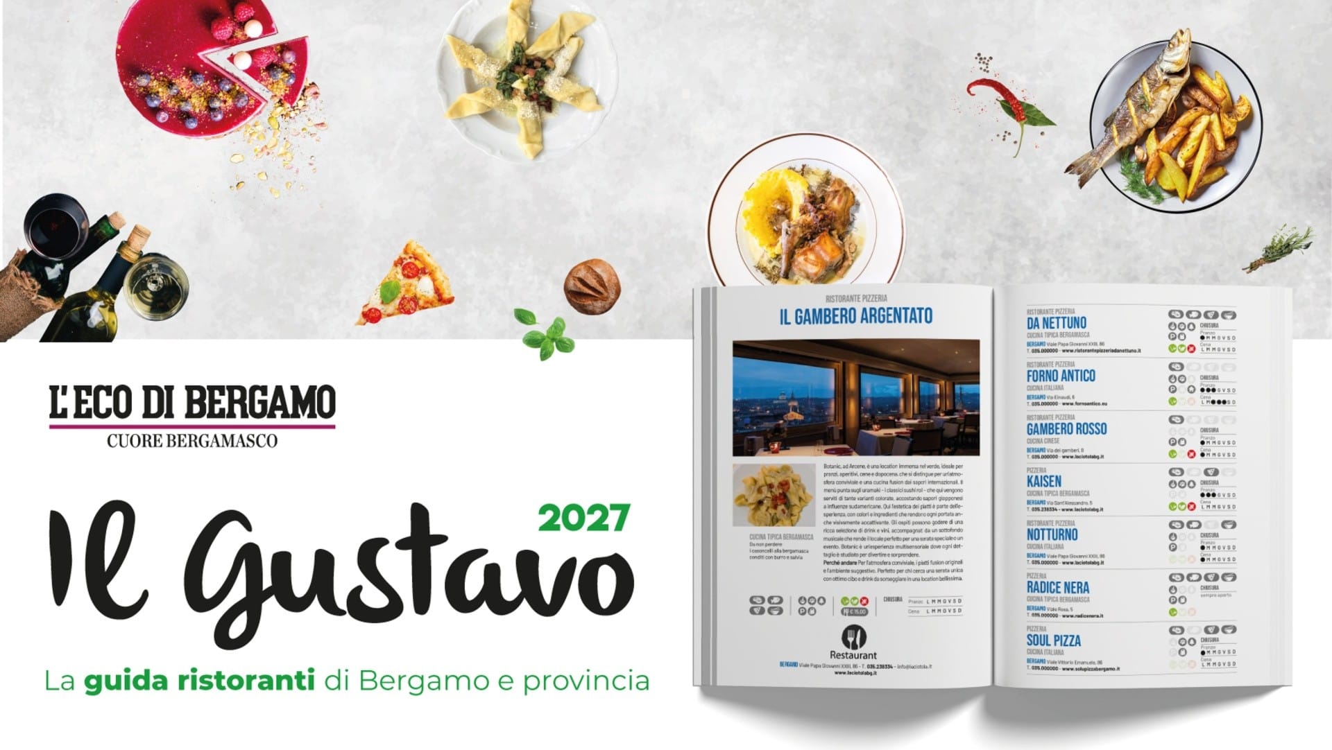 «Il Gustavo 2027», in arrivo la vetrina per la ristorazione bergamasca