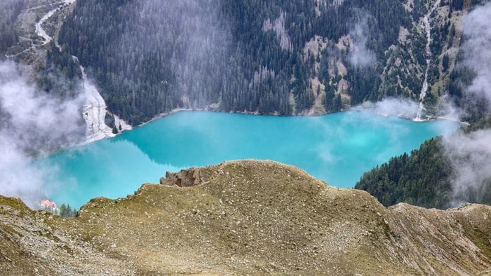 Il lago turchese