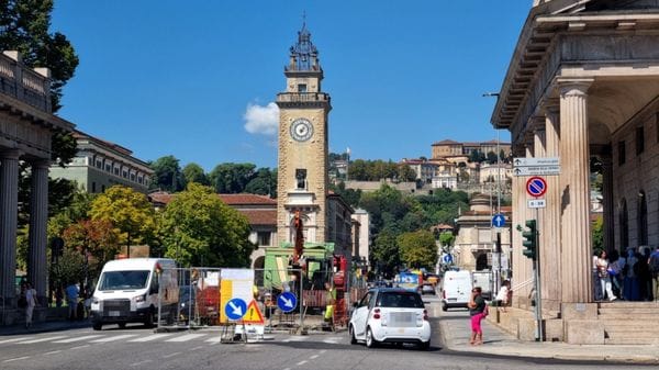 Lunedì 28 settembre ripartono i lavori in Porta Nuova: carreggiata ristretta per due settimane