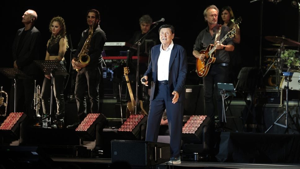 A Bergamo la grande festa di Gianni Morandi - Foto