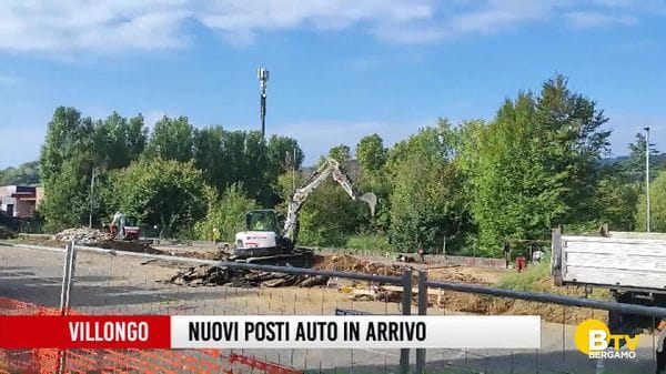 Nuovi posti auto in arrivo a Villongo