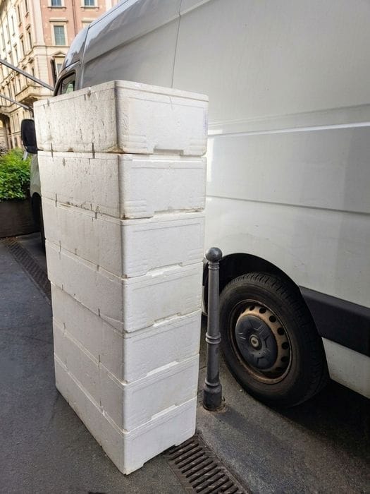 Pesce in cassette in polistirolo, meno sprechi e più sostenibili del 25%