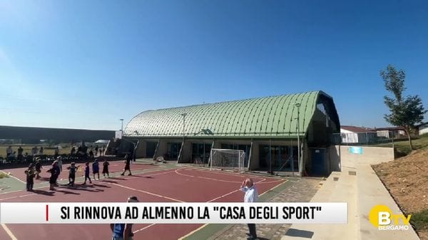 Si rinnova ad Almenno la «casa degli sport»